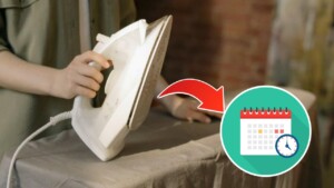 Here’s an Ironing Schedule that Will Save You Money