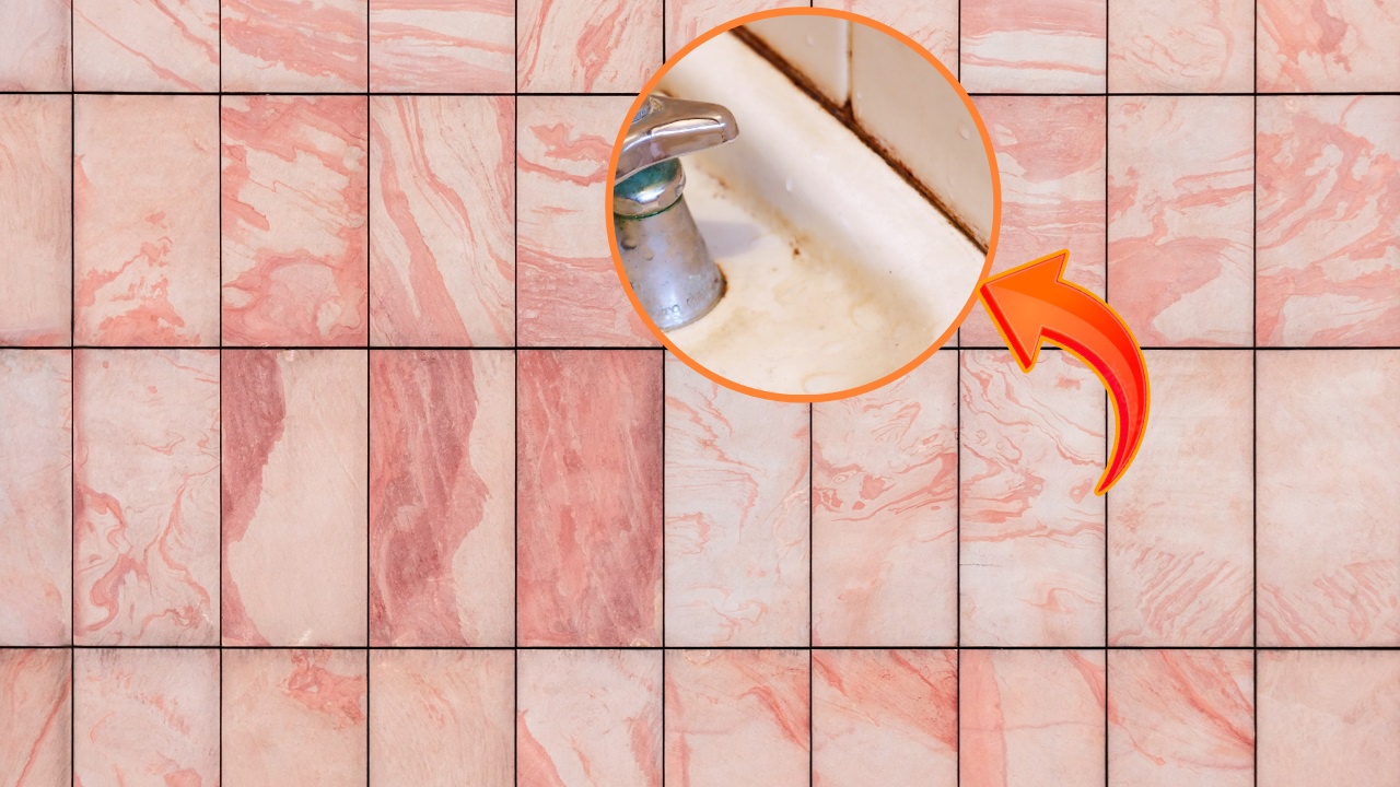 pink tile bathroom tile