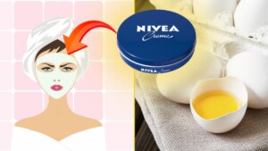 Getting rid of wrinkles – Look younger with a little nivea cream and an egg