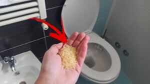 Eliminate humidity and bad smells from the bathroom with a handful of rice