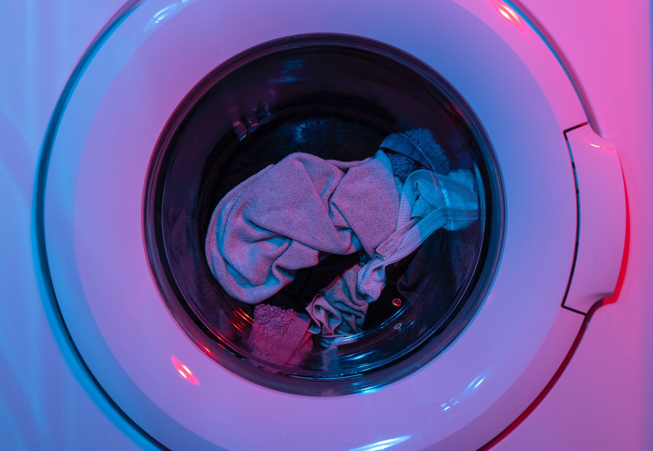 purple laundry