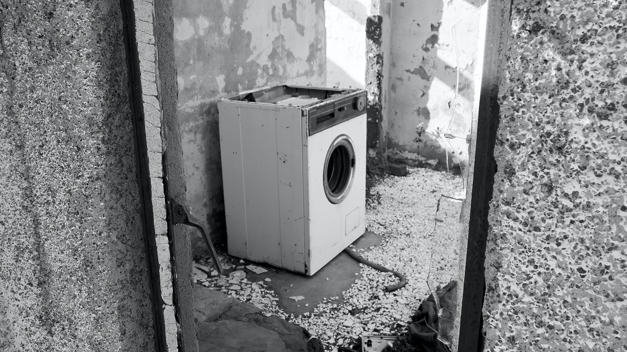 old washing machine