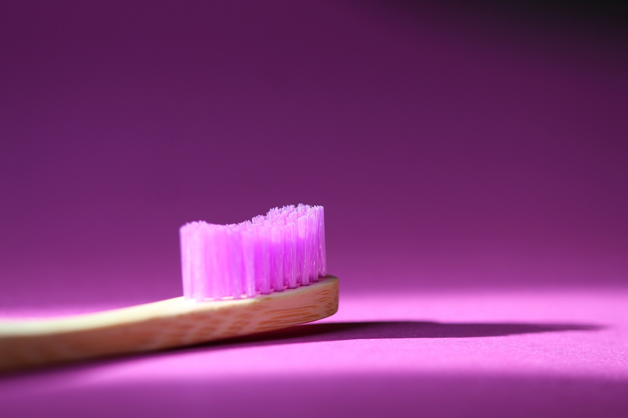 purple brush