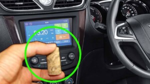 Have you seen posts of corks placed in cars? Don’t throw them away, you can do the same