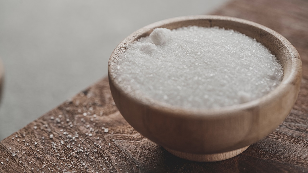 salt bowl of salt