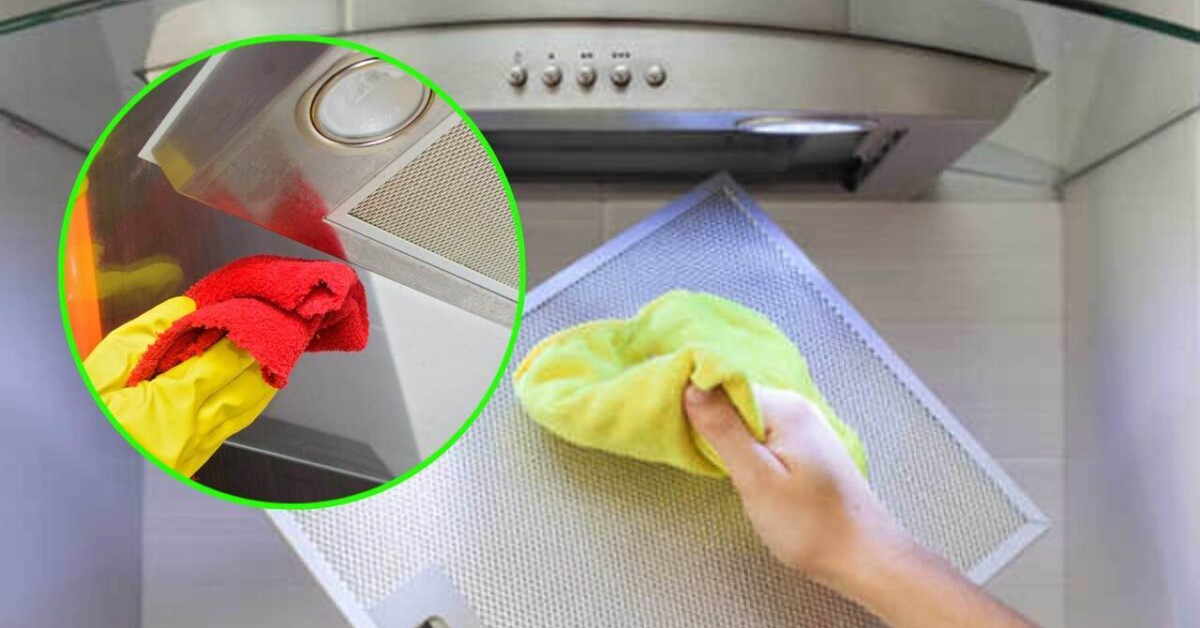 Cleaning the vent above the stove can easier with these tips