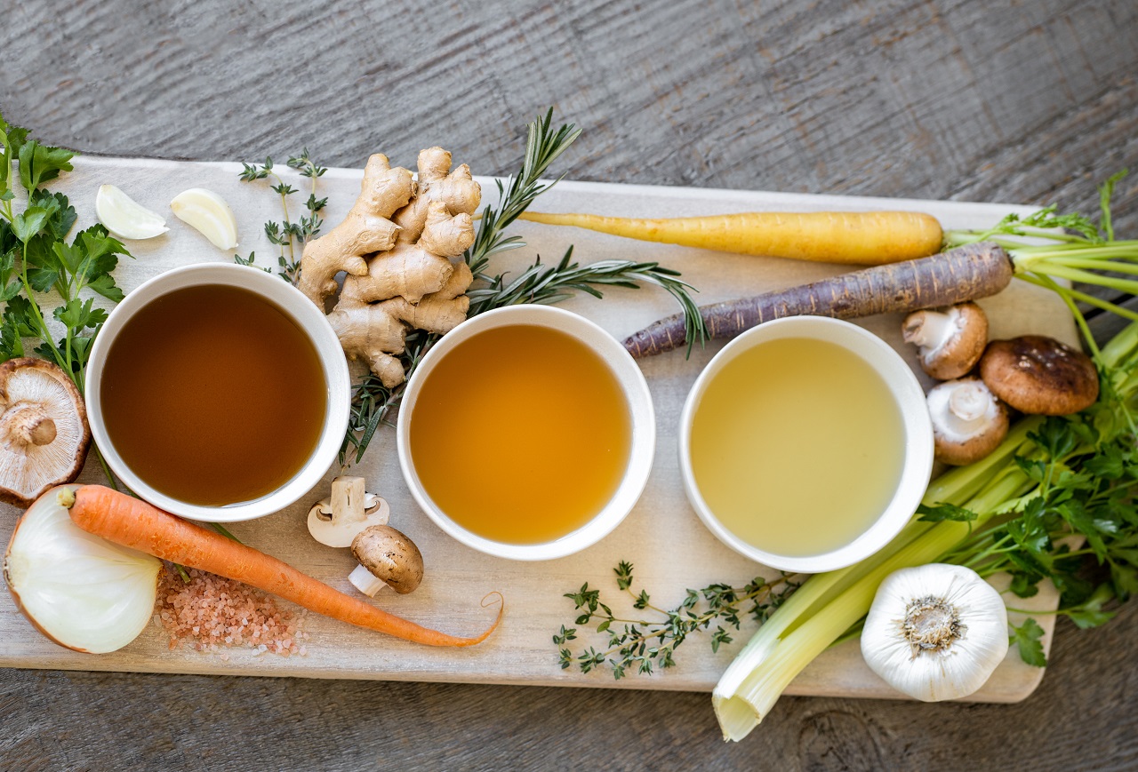 3 broths 3 types of broth