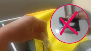 A way to dry laundry and avoid ironing altogether