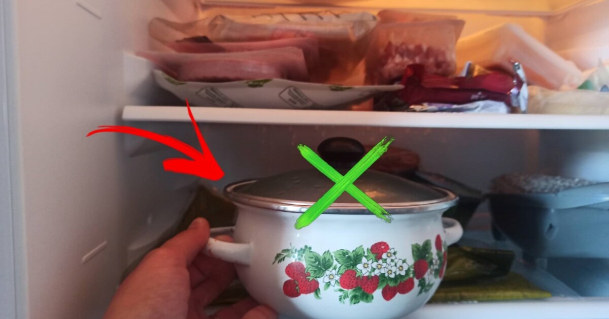 Is it okay to leave hot food in the refrigerator? There is a mistake many people make