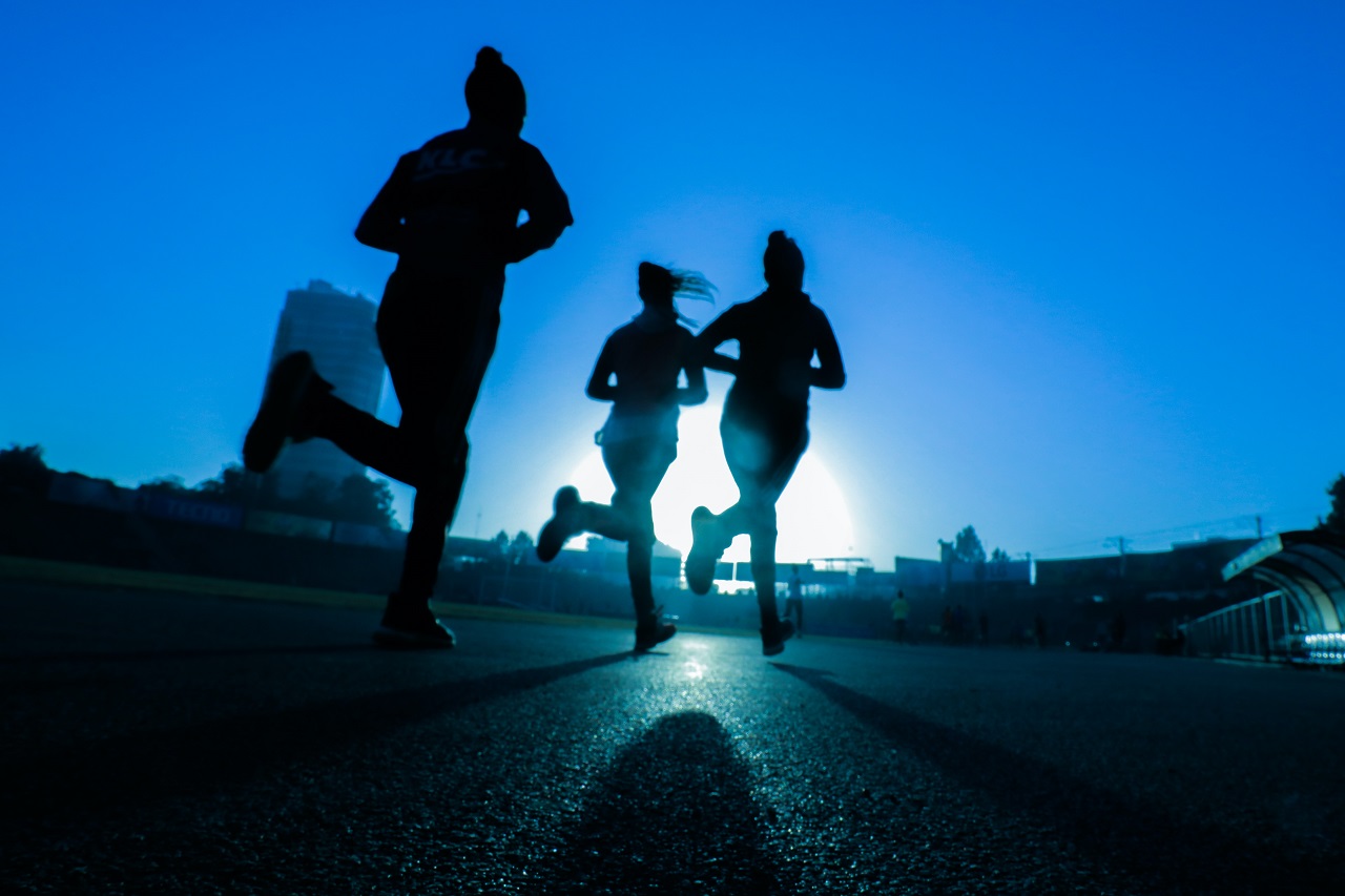 three runners three runners