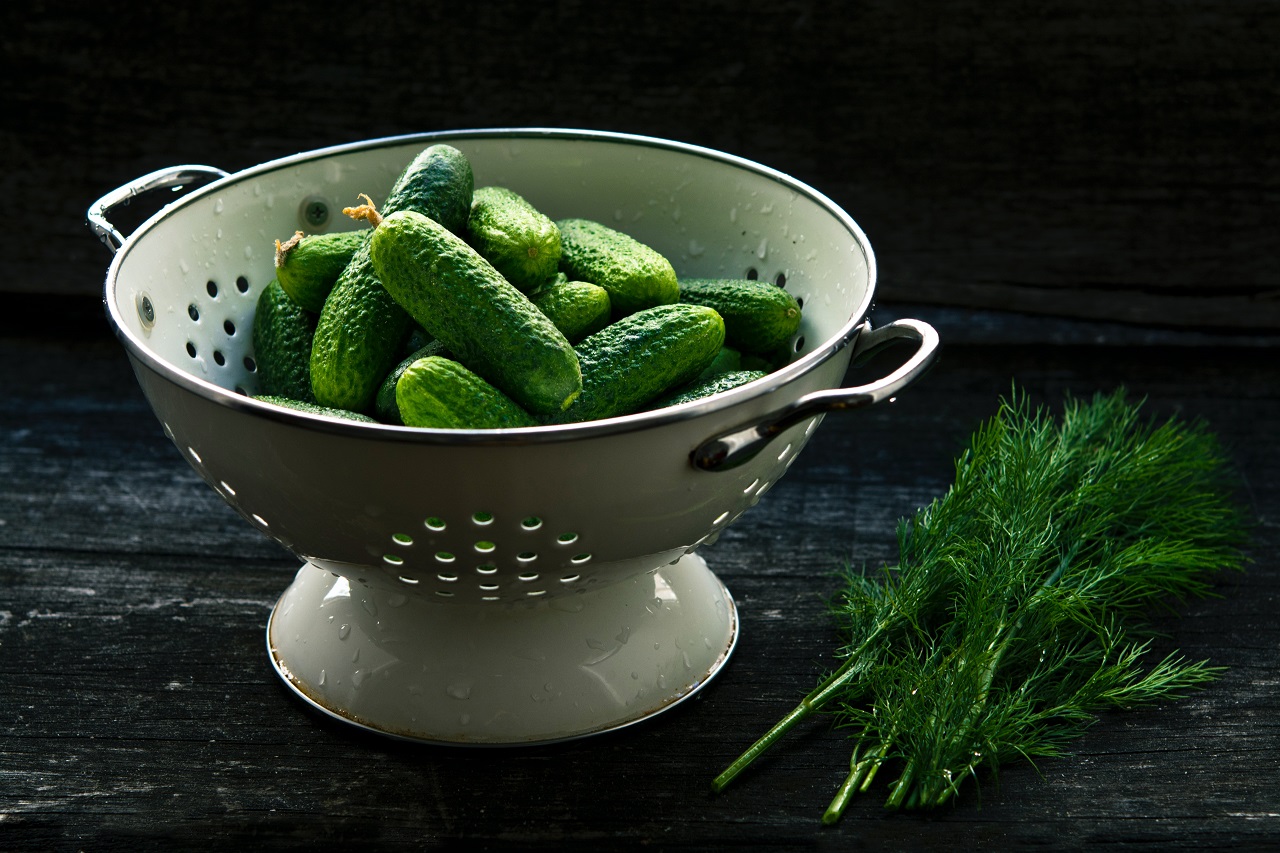 colander pickles