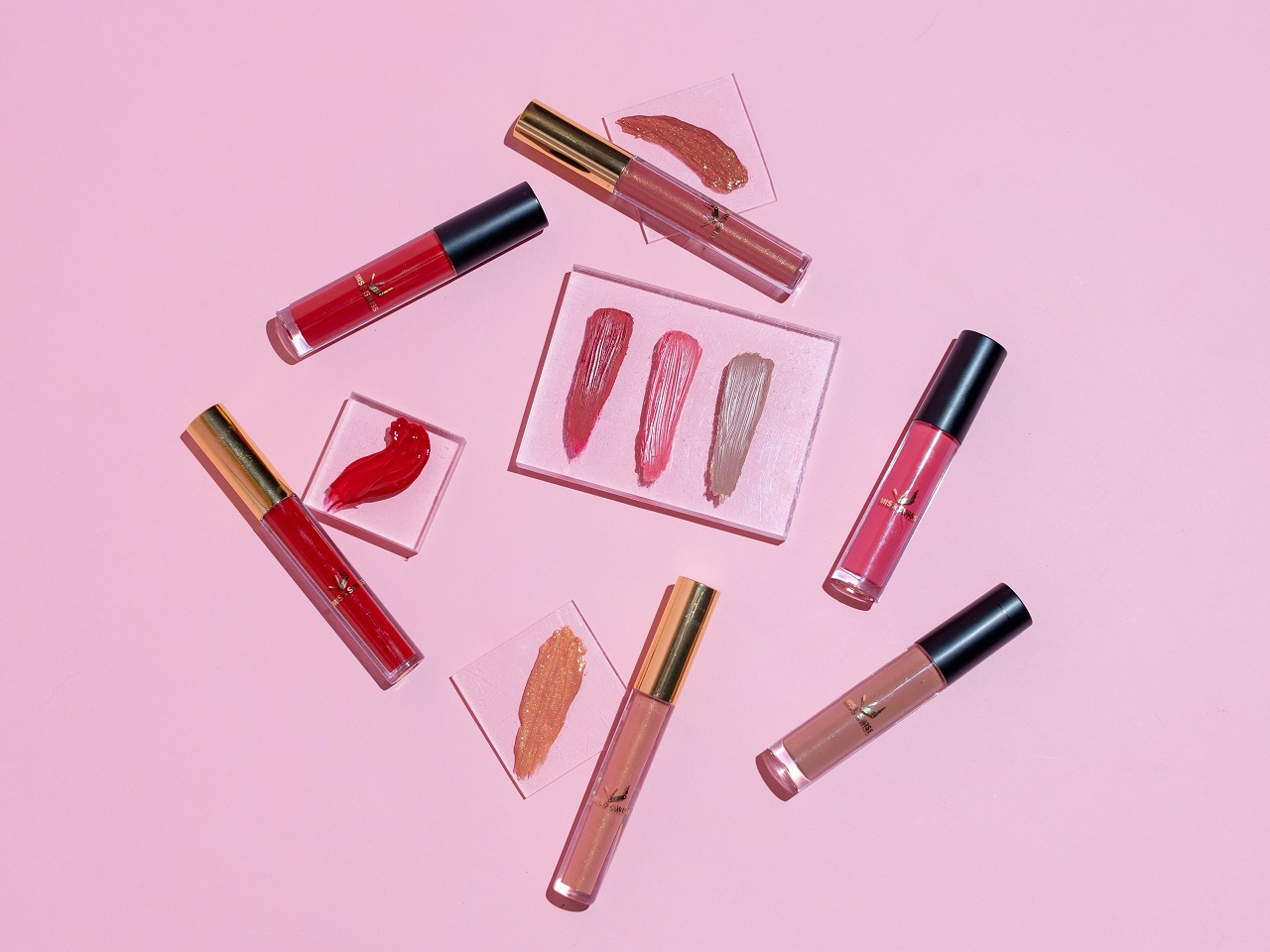 various lipsticks
