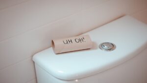 The Trick for Getting Out Black Streaks From the Toilet