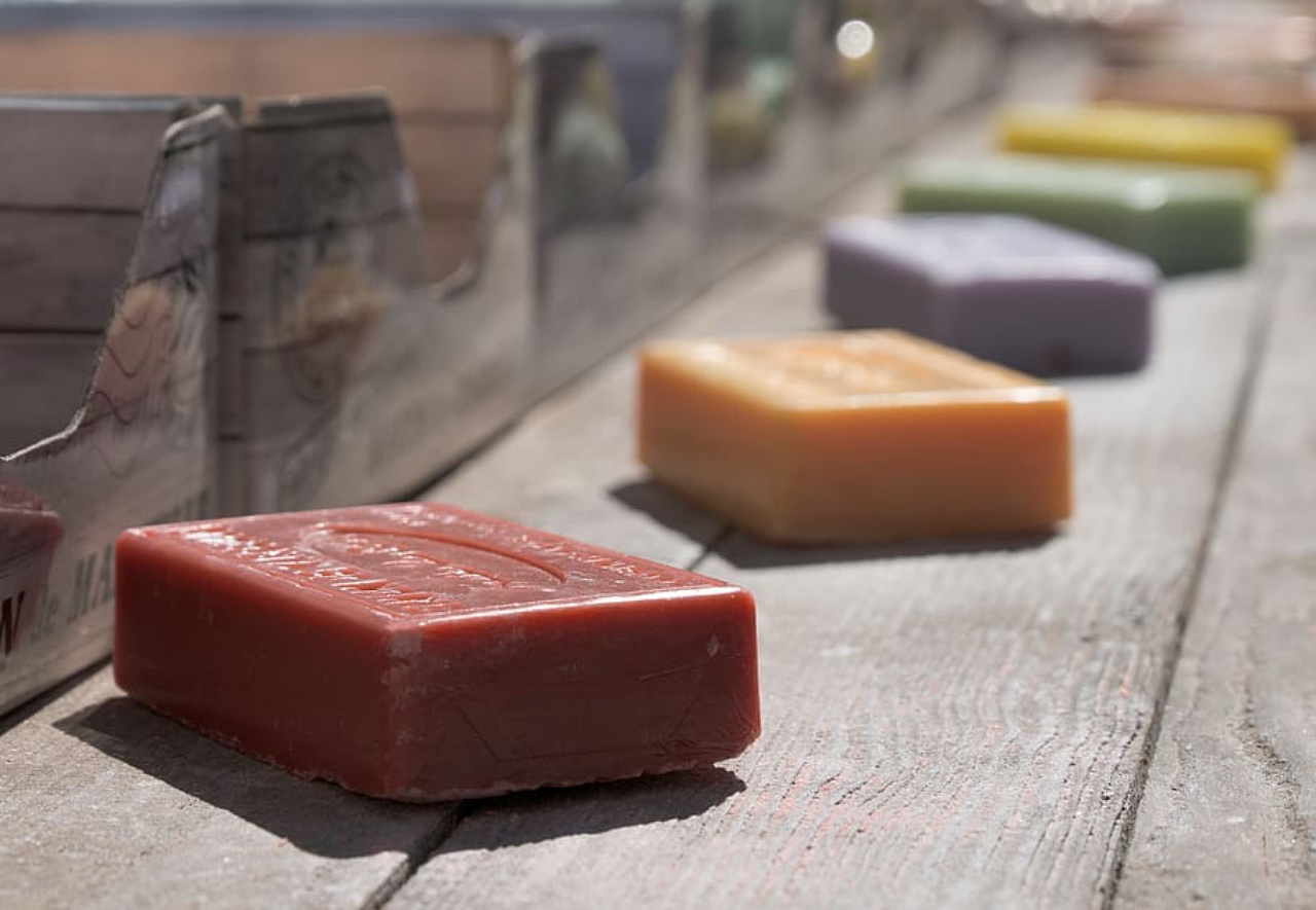 coloured soaps