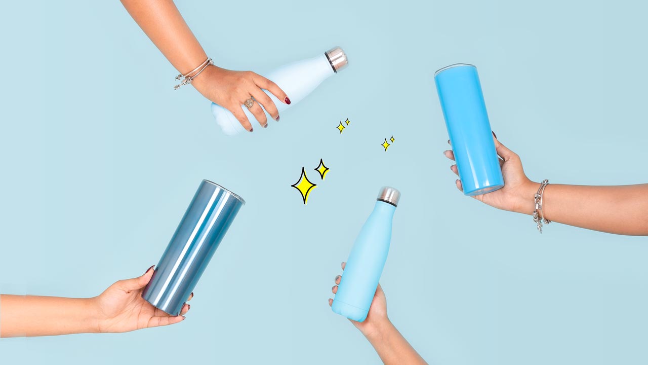 aluminum bottles