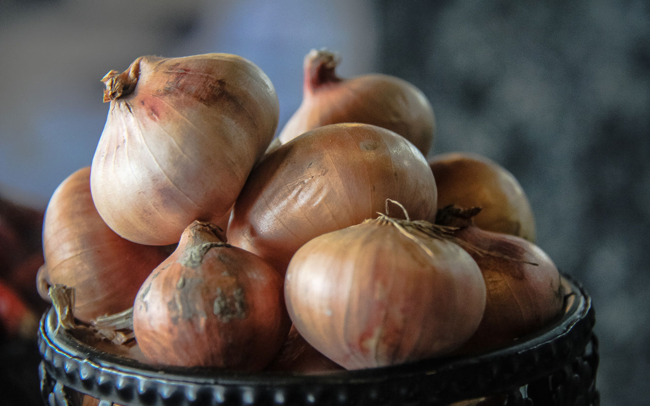 white onions