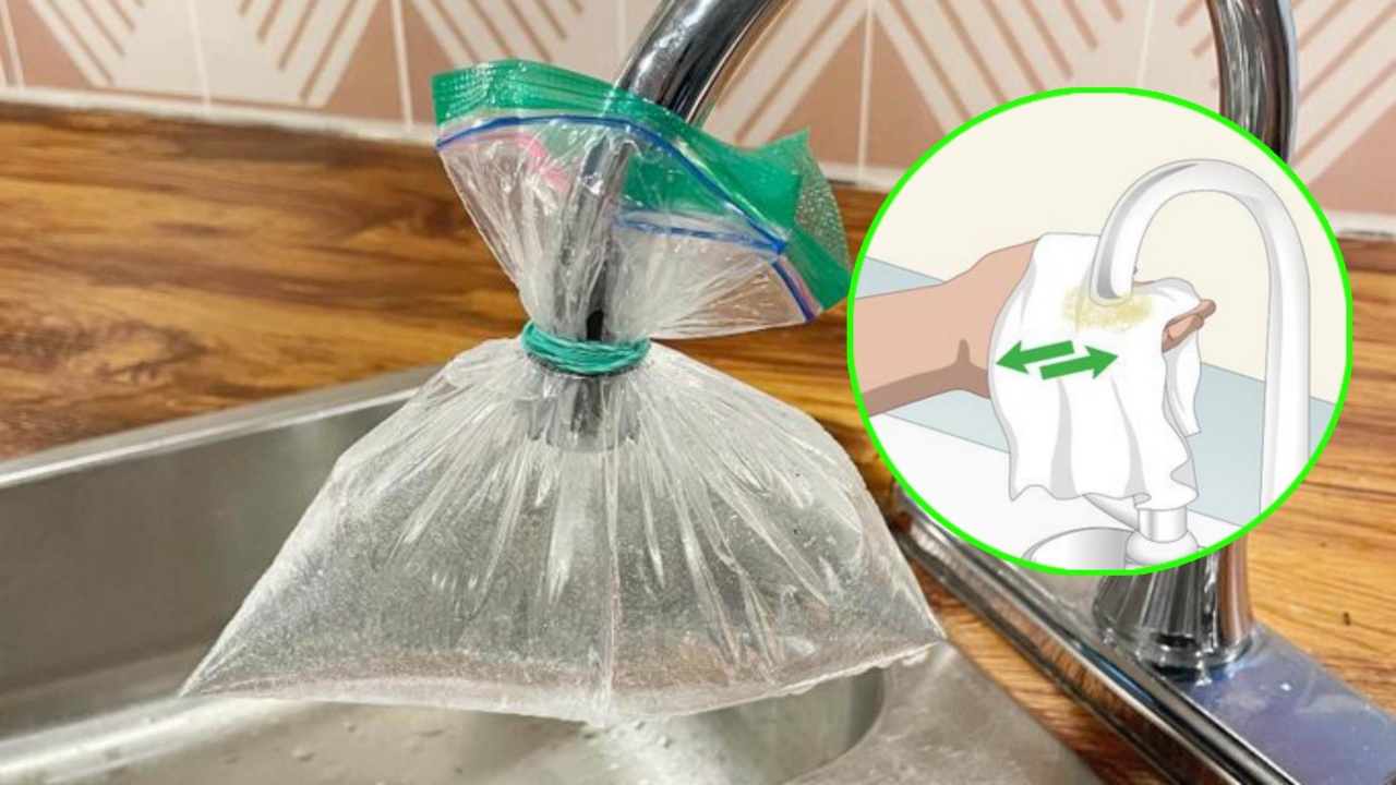 say goodbye to limescale on the tap