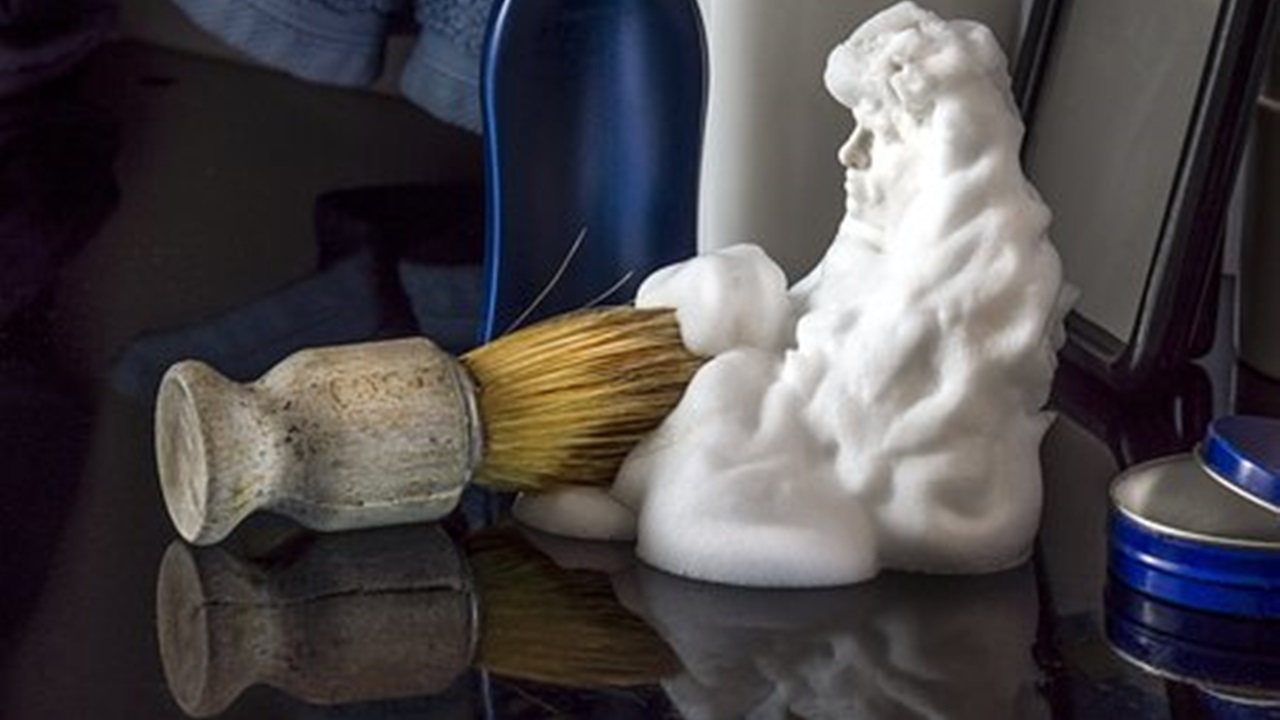you can add color and let children use shaving cream to create unique craft projects.