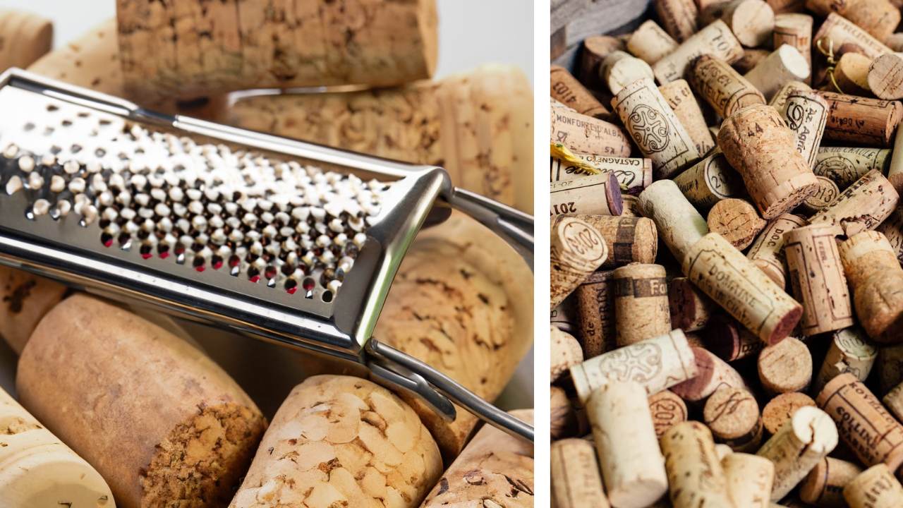 An original trick for reusing cork stoppers