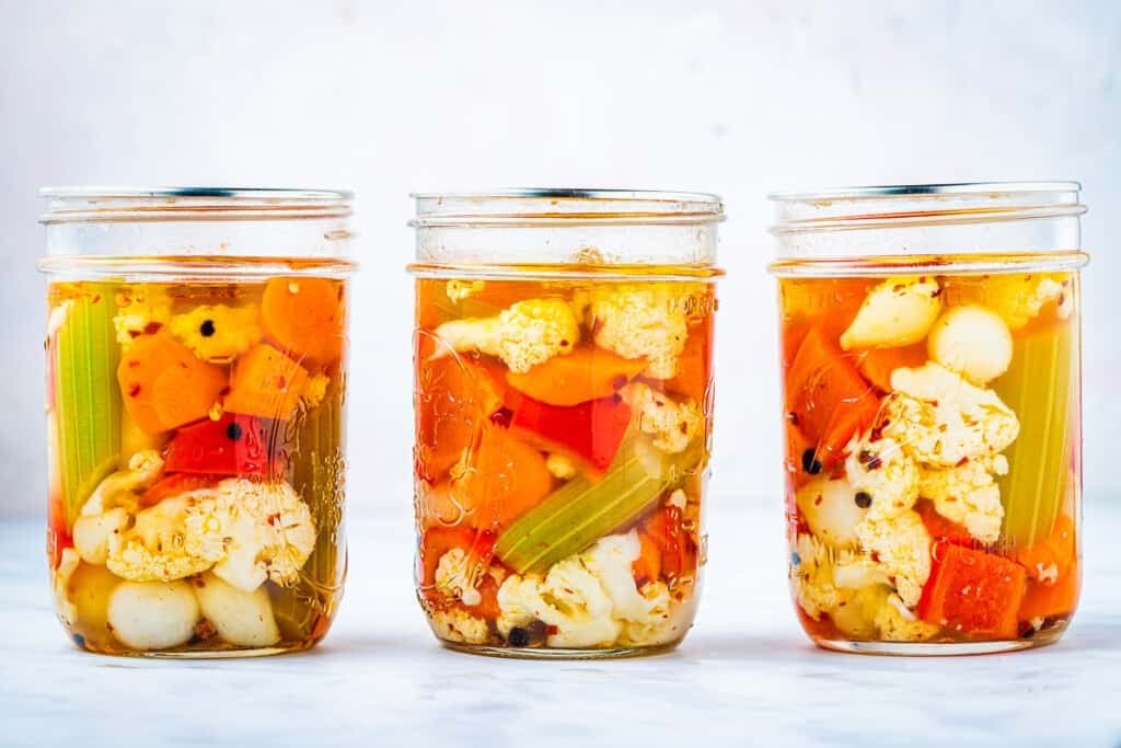 Giardiniera is a versatile condiment that can be used on a variety of different foods