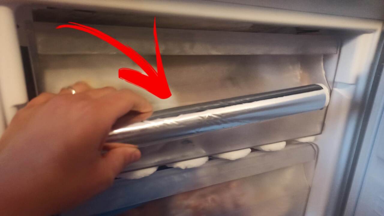 The aluminum foil trick in the freezer: what is it for?