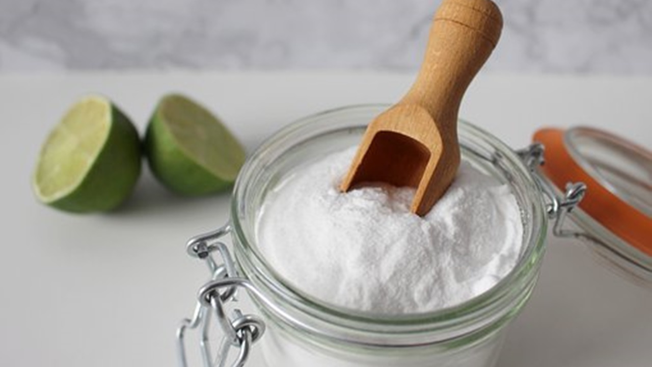 prepared mixture in the jar