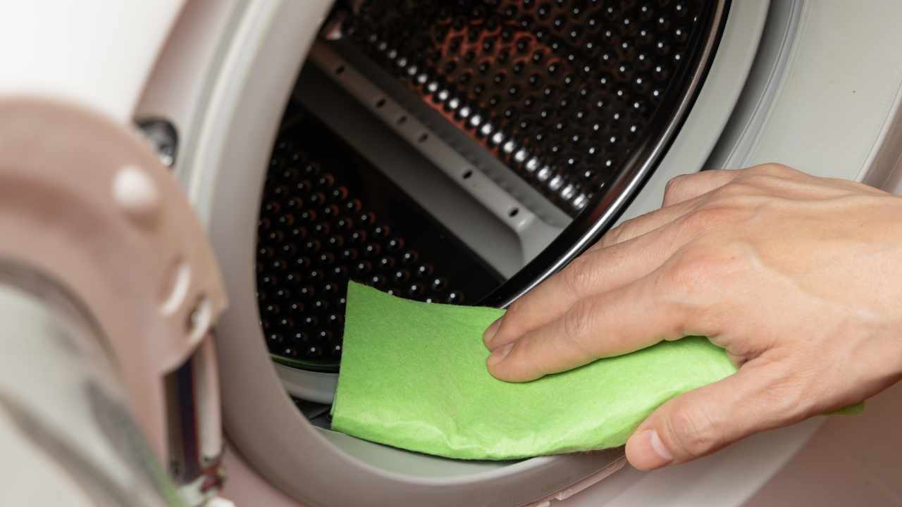 Washing machine, how to sanitize it and clean the various components with natural ingredients