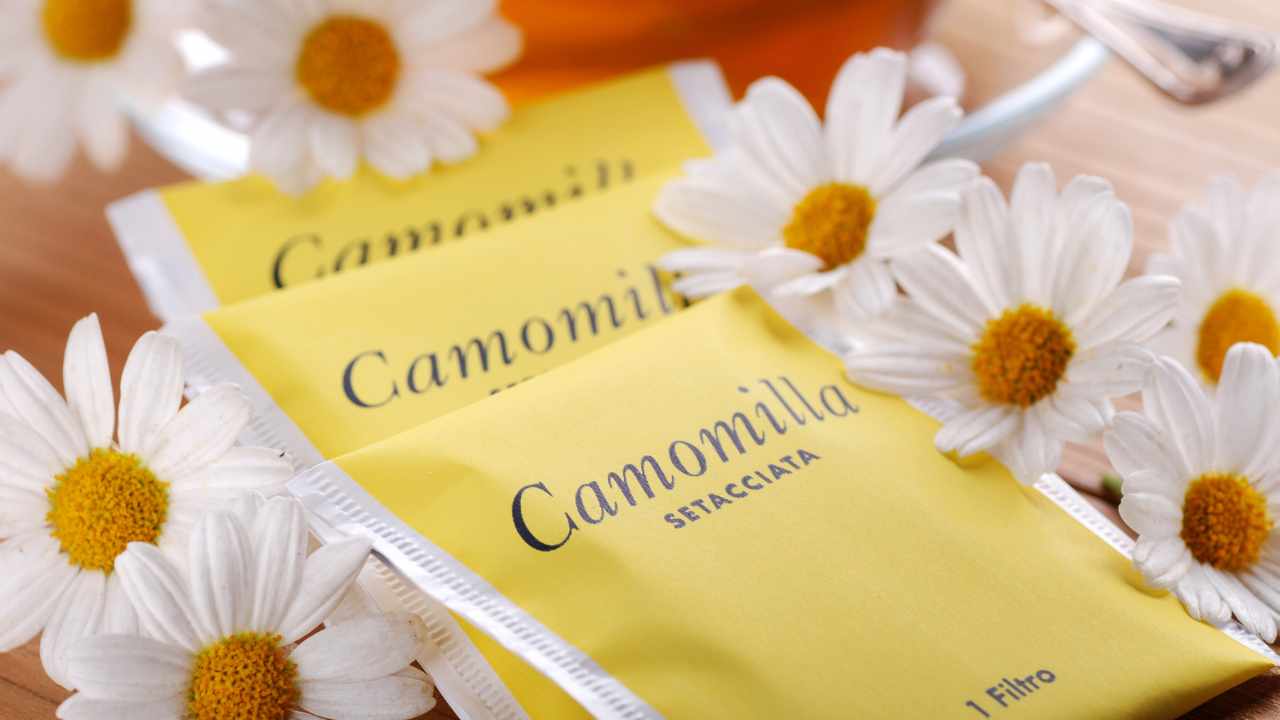 Don't throw away expired chamomile sachets, your skin will thank you