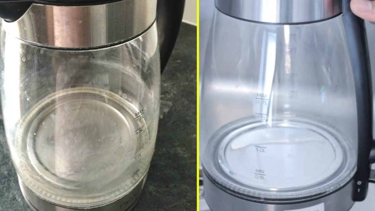 tricks to remove limescale from the kettle