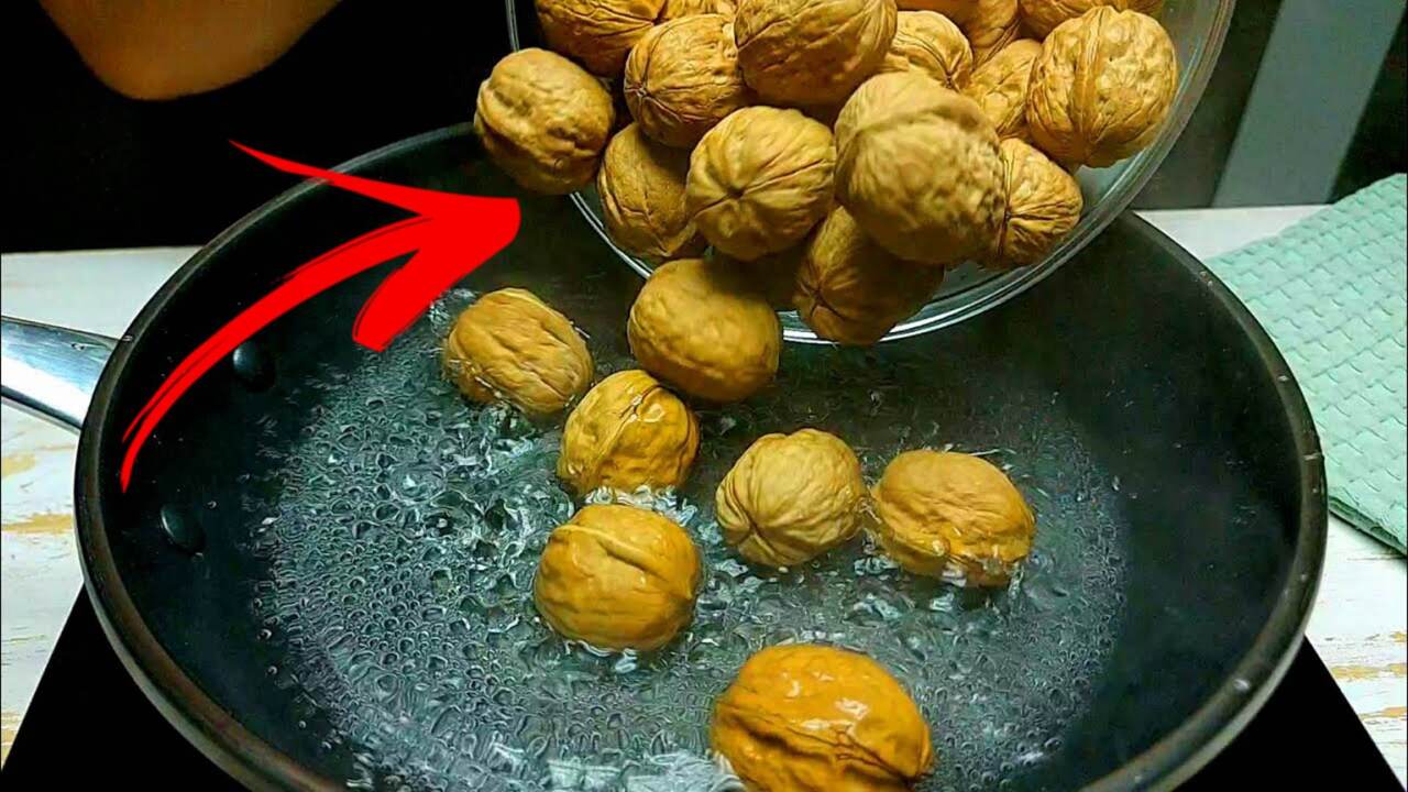 The secret to softening walnut shells
