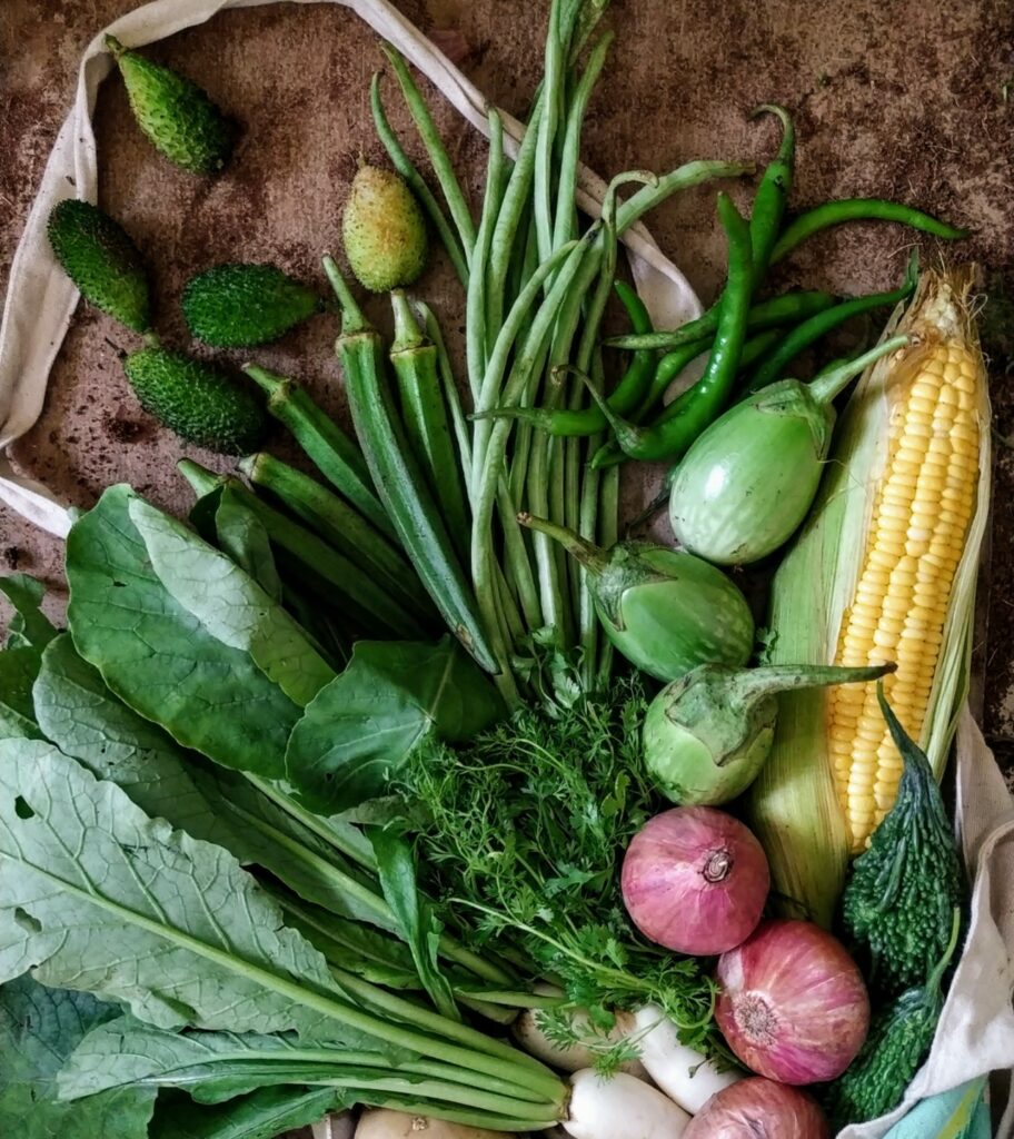 green vegetables